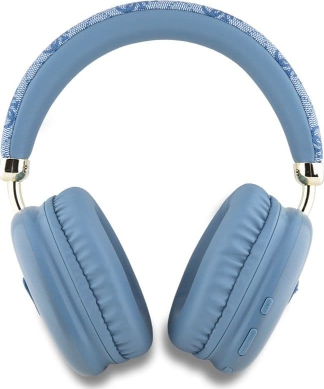 Guess 4G Triangle Logo - Wireless Over-Ear Headphones Bluetooth V5.3 (blue) - 3