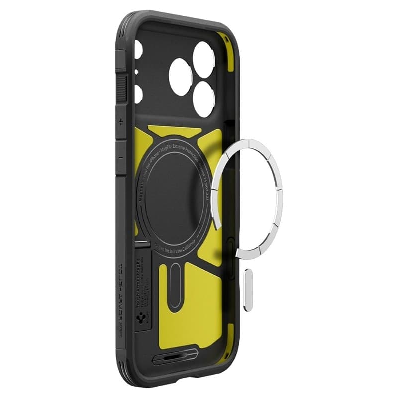 Spigen Tough Armor T Mag MagSafe - Custodia per iPhone 18 Pro / 17 Pro (Nero) - 6