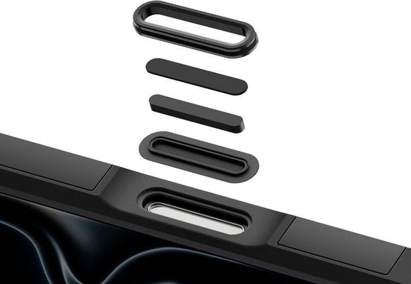 Spigen Tough Armor T Mag MagSafe - Custodia per iPhone 18 Pro / 17 Pro (Nero) - 7