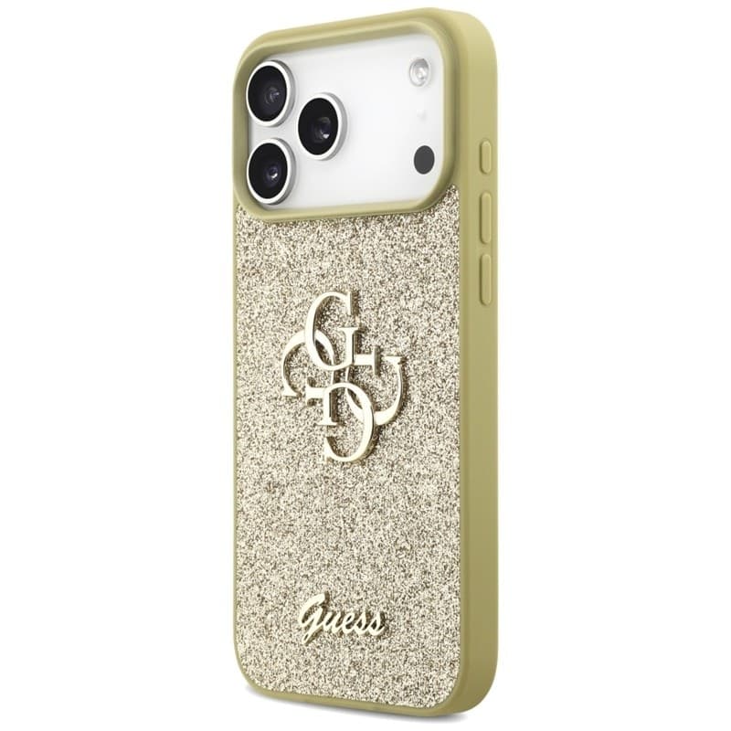Guess Fixed Glitter Big 4G - Case for iPhone 17 Pro Max (gold) - 2