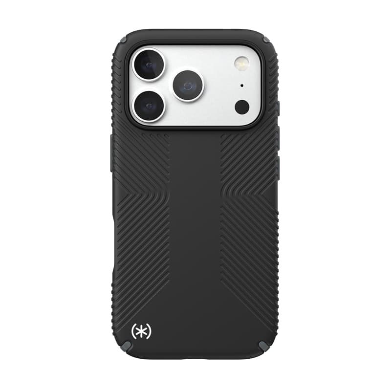 Custodia Speck Presidio2 Grip MagSafe per iPhone 18 Pro / 17 Pro (nera) - 12