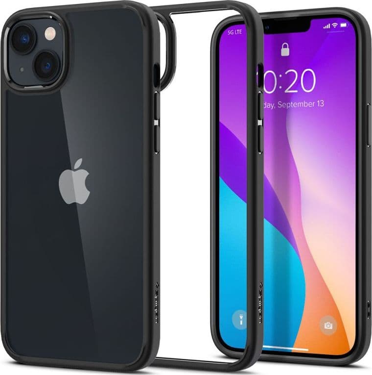Spigen Ultra Hybrid - Case for iPhone 15 Plus / iPhone 14 Plus (Black) - 4