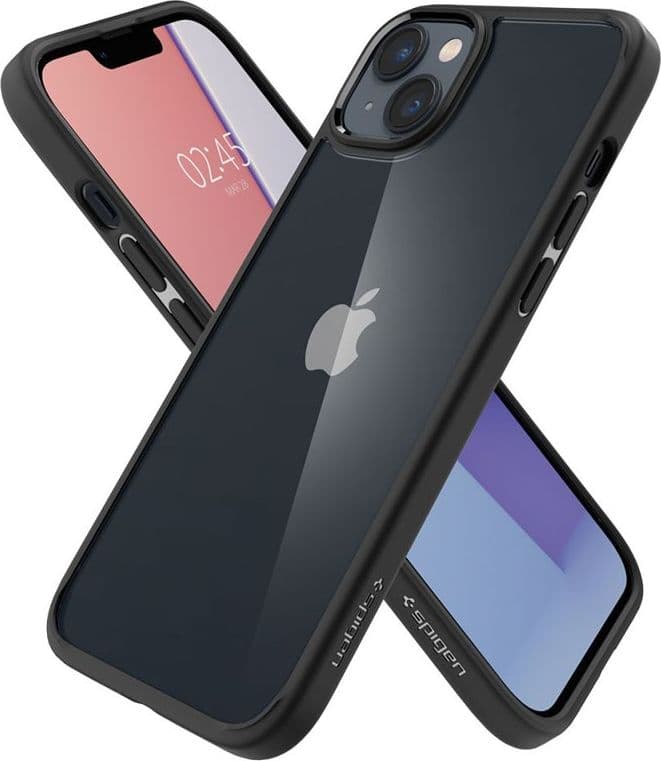 Spigen Ultra Hybrid - Case for iPhone 15 Plus / iPhone 14 Plus (Black) - 9