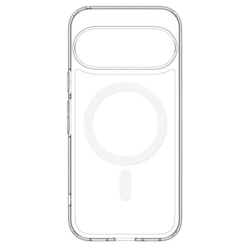 Spigen Ultra Hybrid Mag MagSafe - Custodia per Google Pixel 11 Pro XL (Trasparente/Bianco) - 4