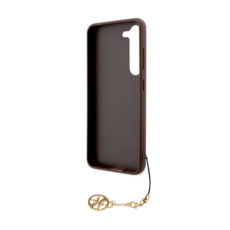 Guess 4G Charms Collection - Case Samsung Galaxy A35 5G (brown) - 7