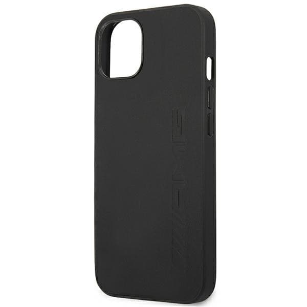 AMG Leather Hot Stamped - Case for iPhone 14 (Black) - 6