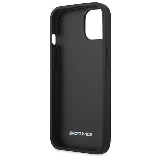 AMG Leather Hot Stamped - Case for iPhone 14 (Black) - 7