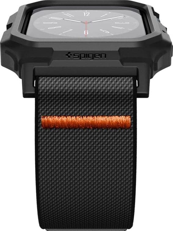 Spigen Lite Fit "Pro" - Case with Strap for Apple Watch 10 42 mm (Matte Black) - 5