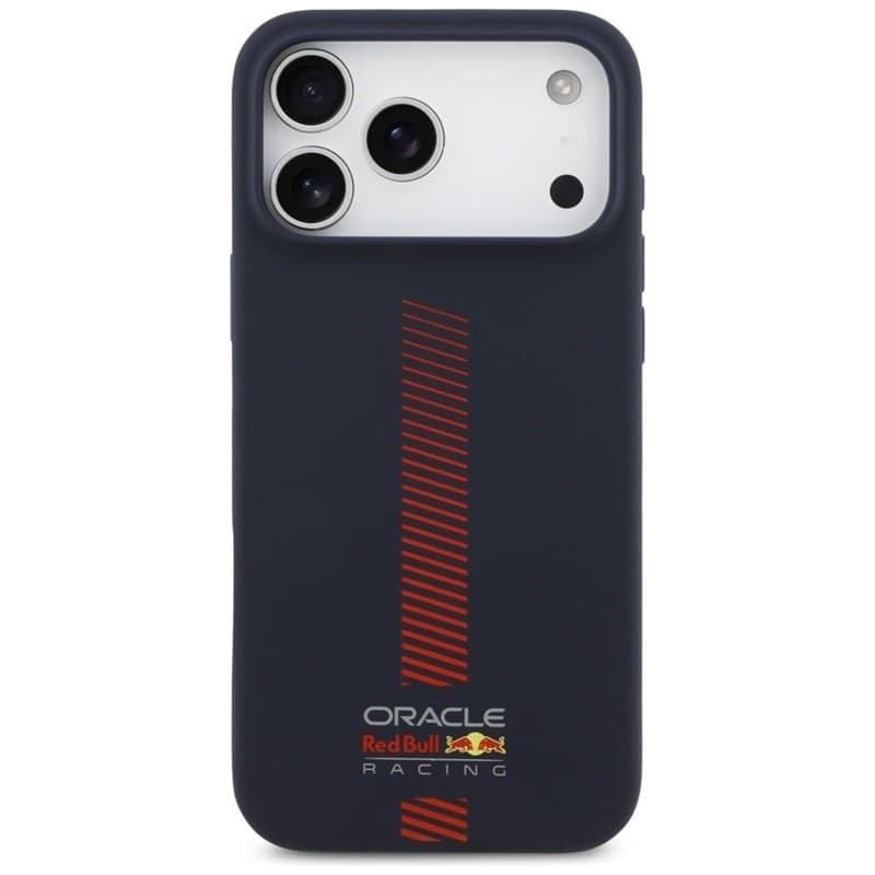 Custodia Red Bull in silicone Powerbar MagSafe per iPhone 17 Pro Max (blu navy) - 3