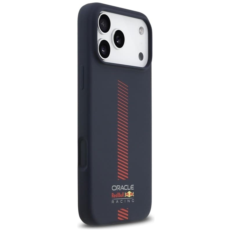 Custodia Red Bull in silicone Powerbar MagSafe per iPhone 17 Pro Max (blu navy) - 4