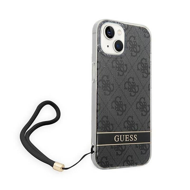 Guess 4G Print Cord - Case for iPhone 14 Plus (Black) - 2