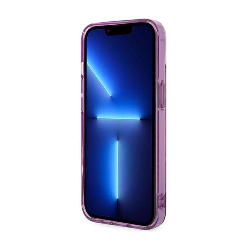 Guess Jungle Case - Case for iPhone 14 Plus (Pink) - 5