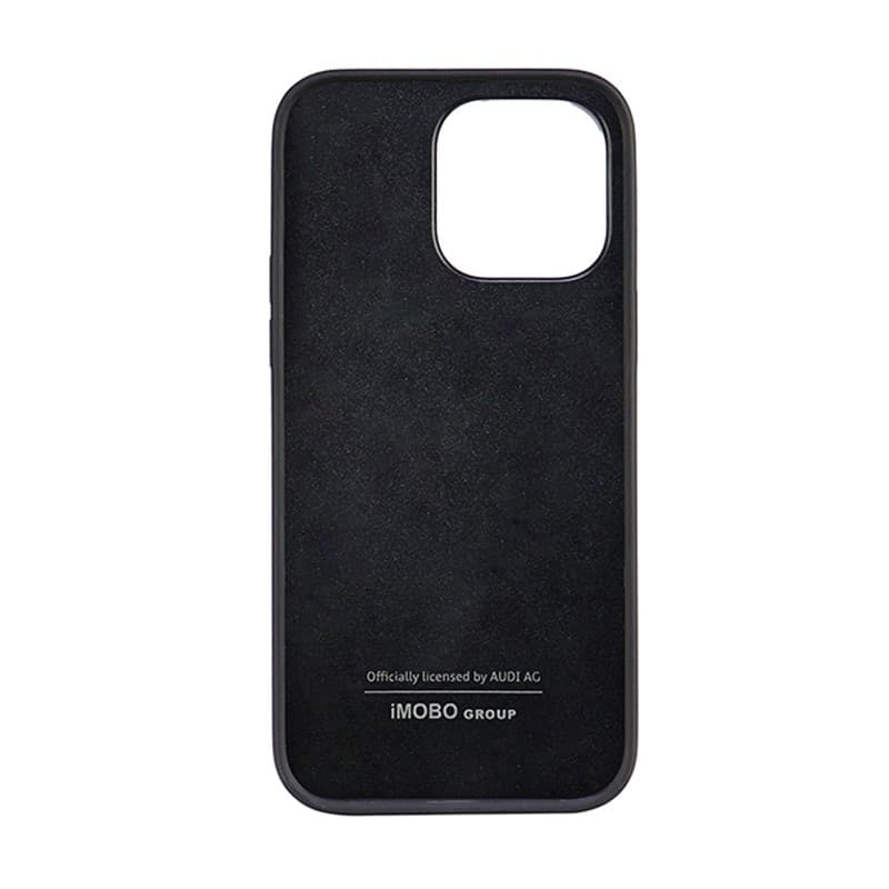 Audi Synthetic Leather - Case for iPhone 14 Pro Max (Black) - 4