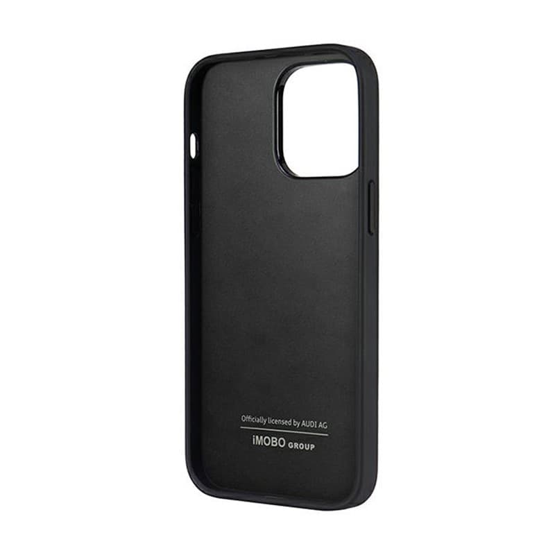 Audi Synthetic Leather - Case for iPhone 14 Pro Max (Black) - 6