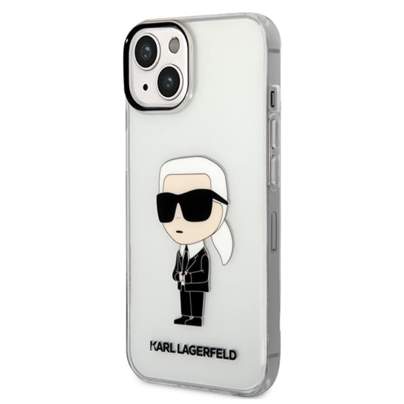 Karl Lagerfeld IML NFT Ikonik - Case for iPhone 14 Plus (Clear) - 2