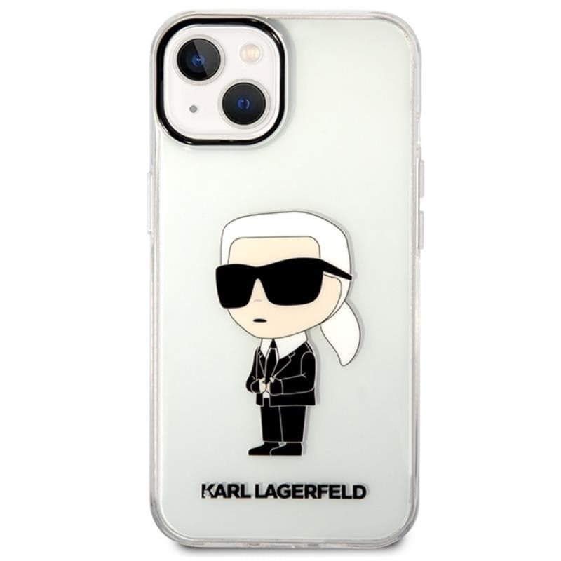 Karl Lagerfeld IML NFT Ikonik - Case for iPhone 14 Plus (Clear) - 3