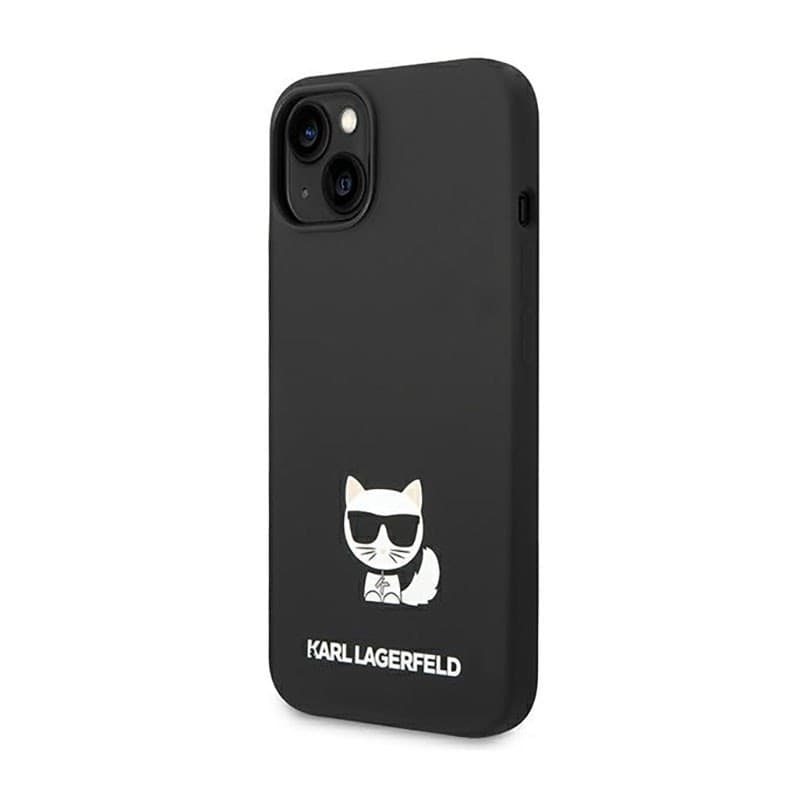 Karl Lagerfeld Choupette Body - Case for iPhone 14 Plus (Black) - 2