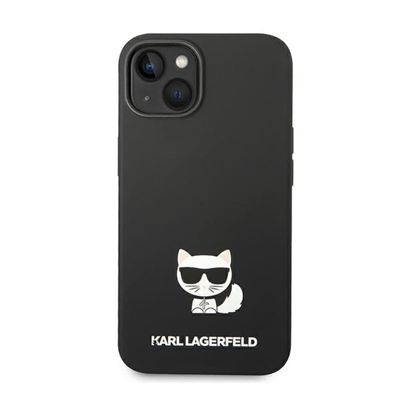 Karl Lagerfeld Choupette Body - Case for iPhone 14 Plus (Black) - 3