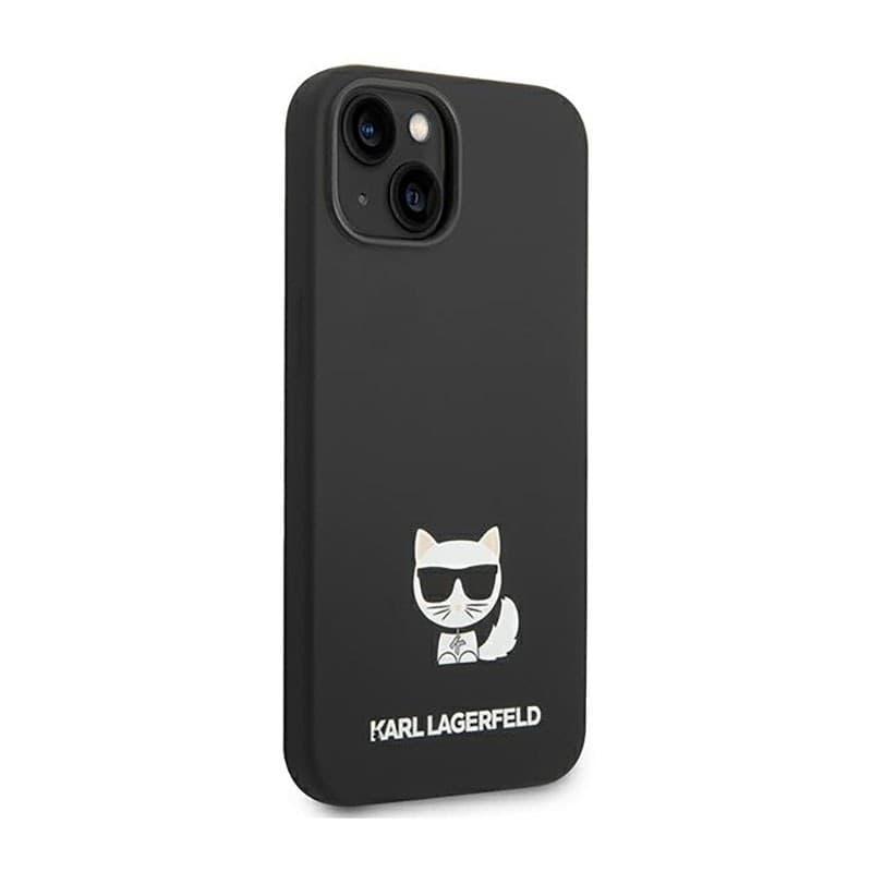 Karl Lagerfeld Choupette Body - Case for iPhone 14 Plus (Black) - 4