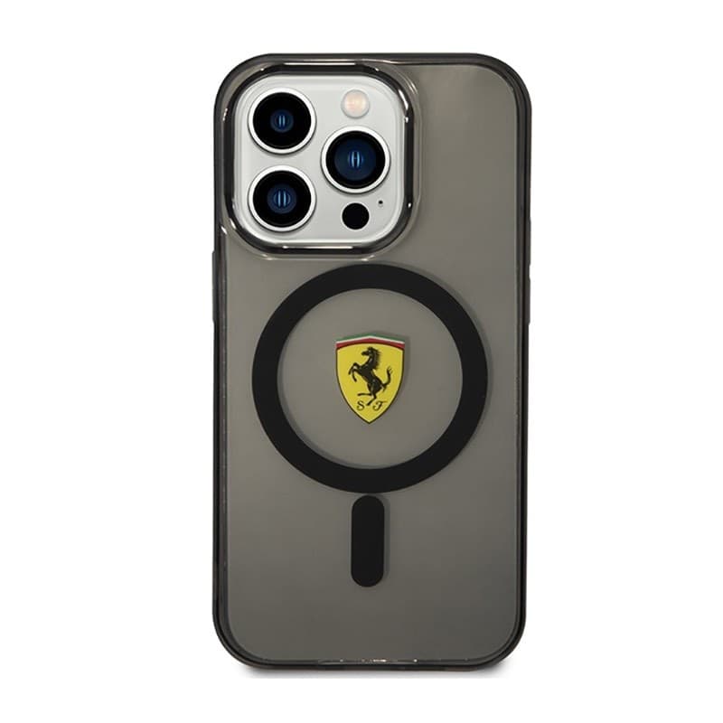 Ferrari Translucent MagSafe - Case for iPhone 14 Pro (Black) - 3
