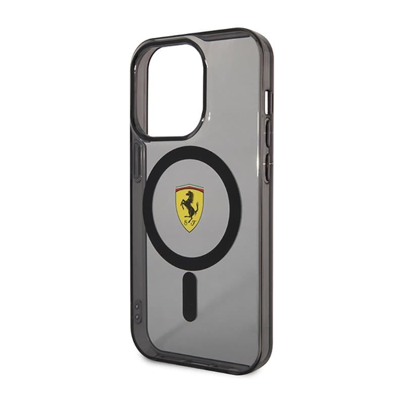 Ferrari Translucent MagSafe - Case for iPhone 14 Pro (Black) - 6