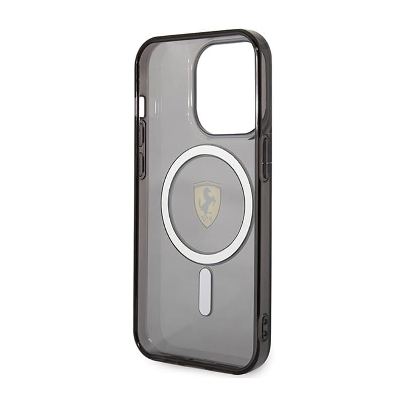Ferrari Translucent MagSafe - Case for iPhone 14 Pro (Black) - 7