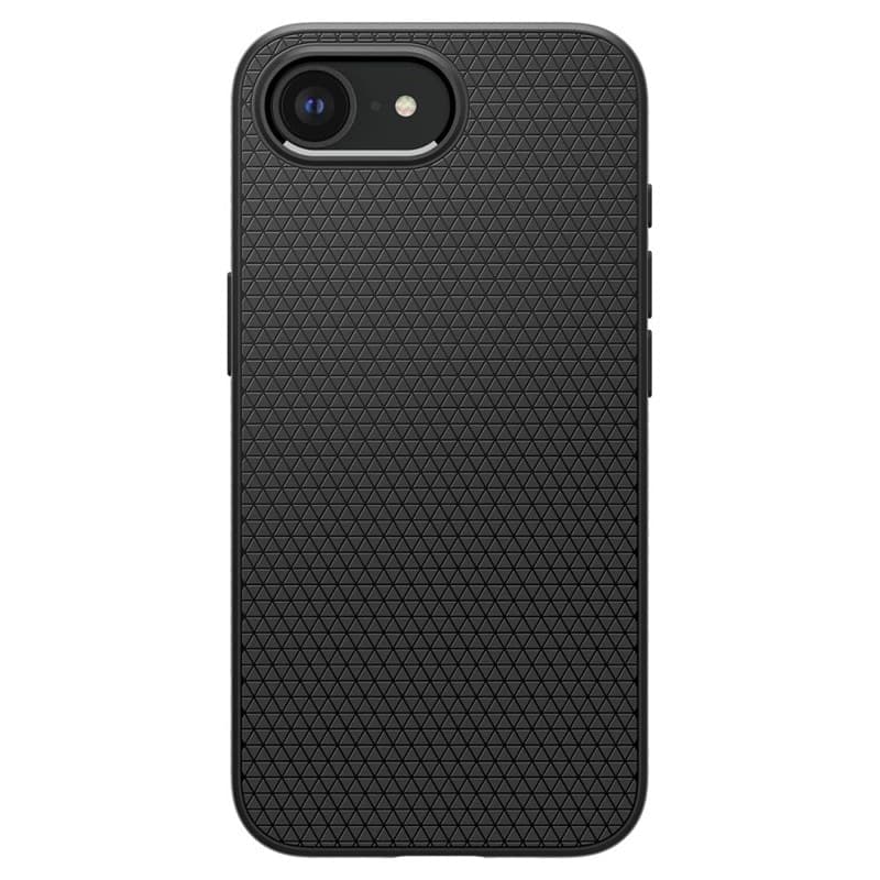 Spigen Liquid Air Mag MagSafe - Custodia per iPhone 17e / 16e (nero opaco) - 2