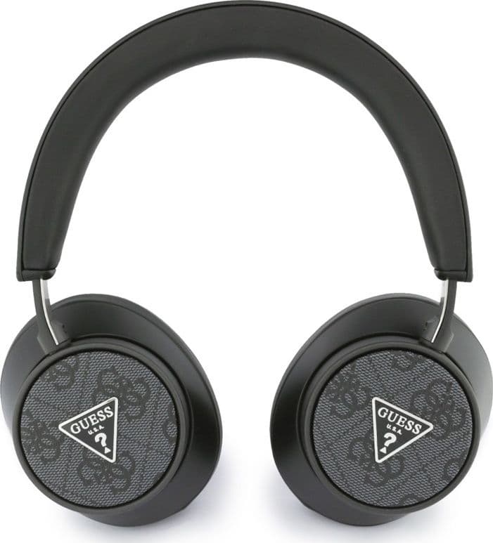Guess 4G Triangle Logo - Bezdrátová sluchátka pøes uši Bluetooth V5.4 ENC (Èerná) - 2