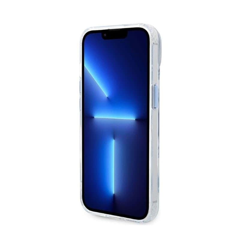 Guess Metal Outline MagSafe - Case for iPhone 14 Plus (Clear) - 5