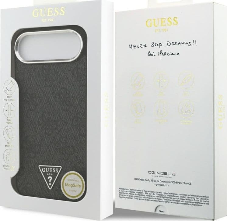 Guess 4G Triangle Logo MagSafe - Case iPhone Air (black) - 8