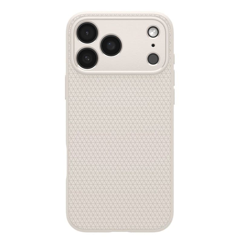 Spigen Liquid Air - Custodia per iPhone 18 Pro / 17 Pro (Titanio Naturale) - 2