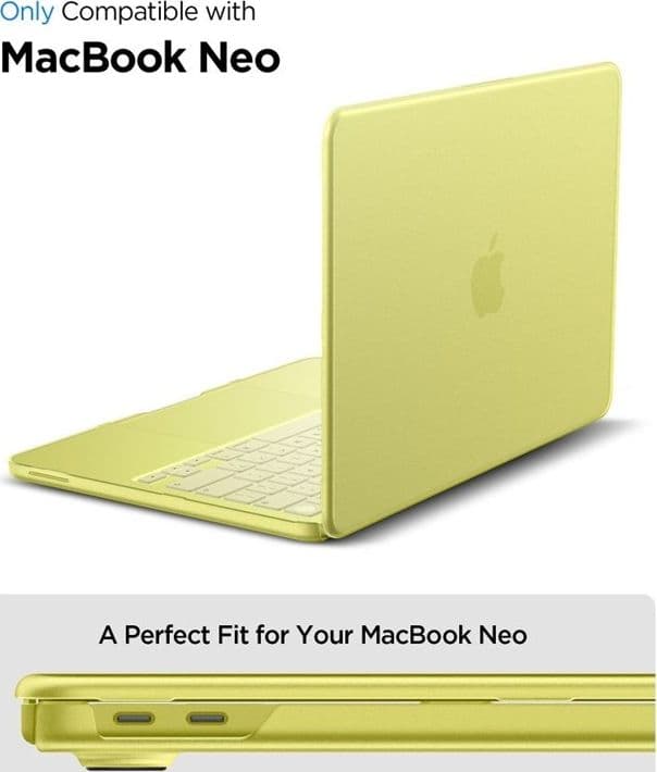 Spigen AirSkin - Custodia per MacBook Neo (Agrumi Ghiacciati) - 6