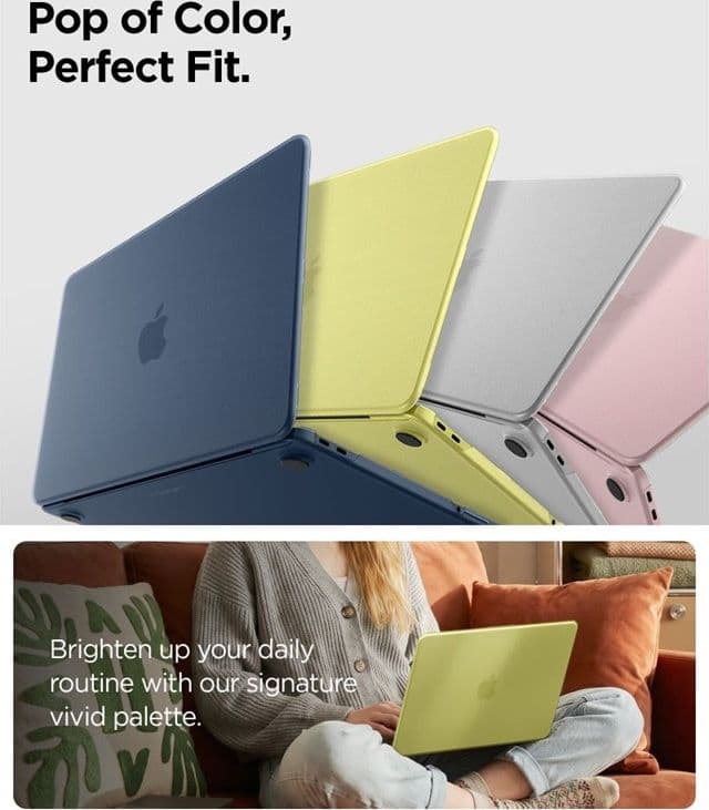 Spigen AirSkin - Custodia per MacBook Neo (Agrumi Ghiacciati) - 7