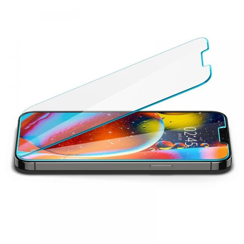 Spigen Glas.TR Slim – Vetro temperato per iPhone 17e / 16e / 14 / 13 / 13 Pro - 3