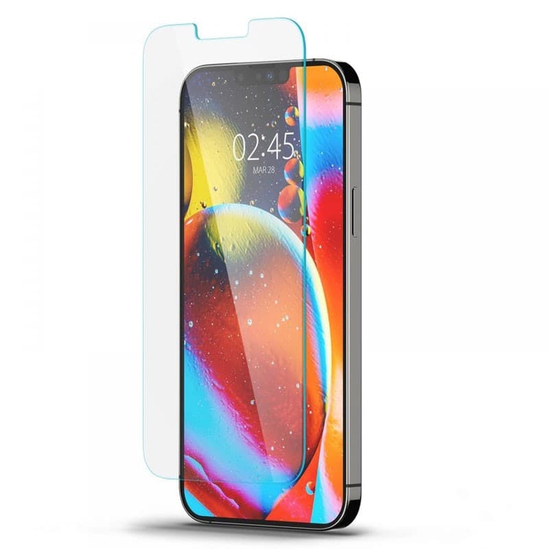 Spigen Glas.TR Slim – Vetro temperato per iPhone 17e / 16e / 14 / 13 / 13 Pro - 4