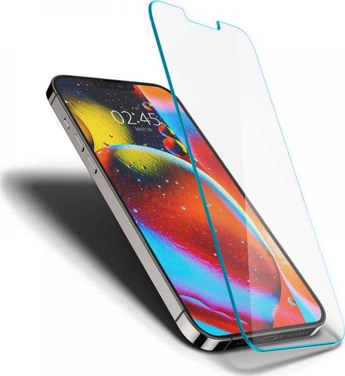 Spigen Glas.TR Slim – Vetro temperato per iPhone 17e / 16e / 14 / 13 / 13 Pro - 5