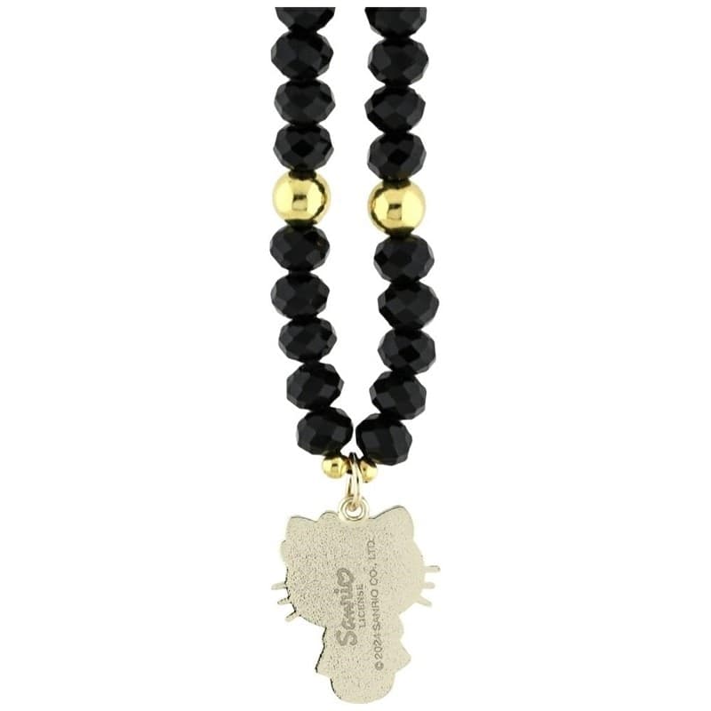 Hello Kitty Pearls and Beads Kitty Charm - Phone Charm (Black) - 3
