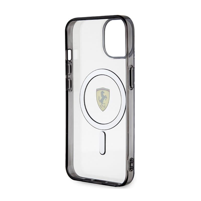 Ferrari Outline Magsafe - Case for iPhone 14 (Transparent) - 7