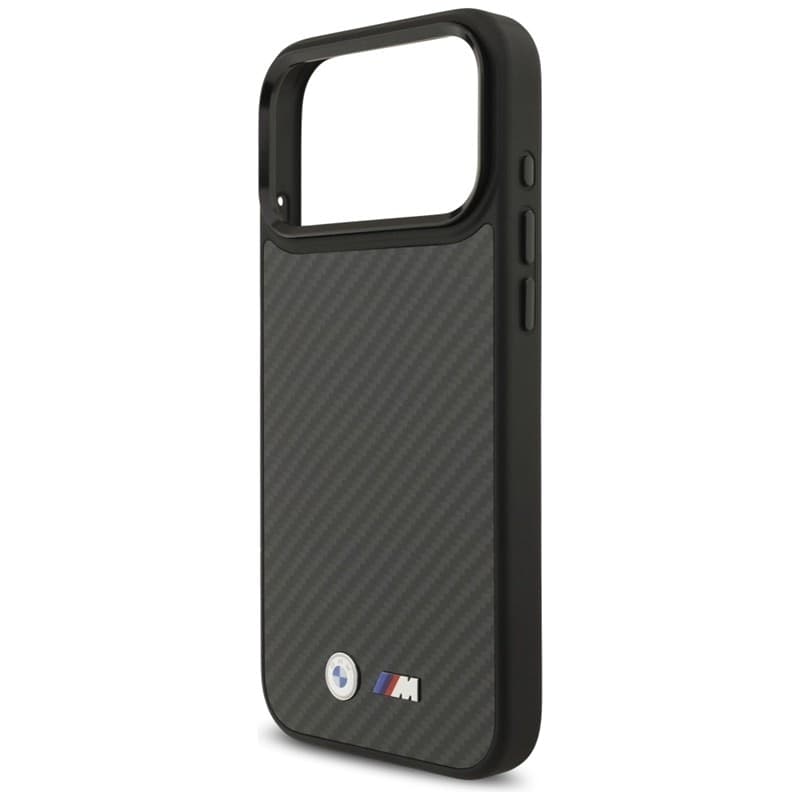 Custodia BMW M Kevlar Matt MagSafe per iPhone 17 Pro Max (nera) - 6