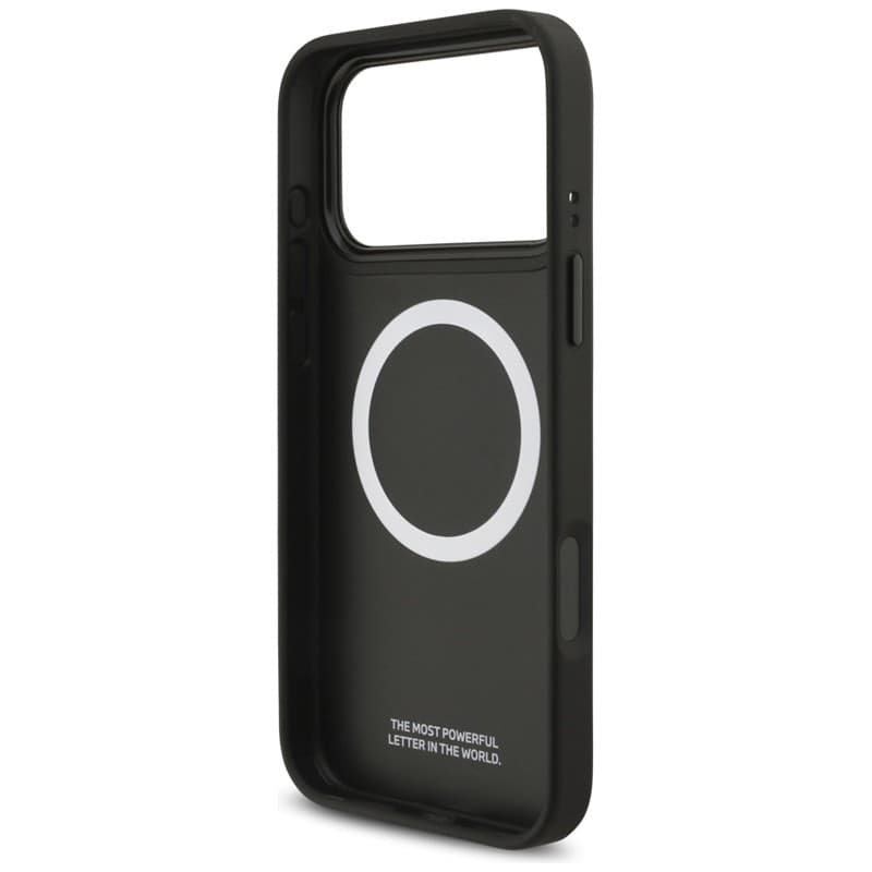 Custodia BMW M Kevlar Matt MagSafe per iPhone 17 Pro Max (nera) - 7