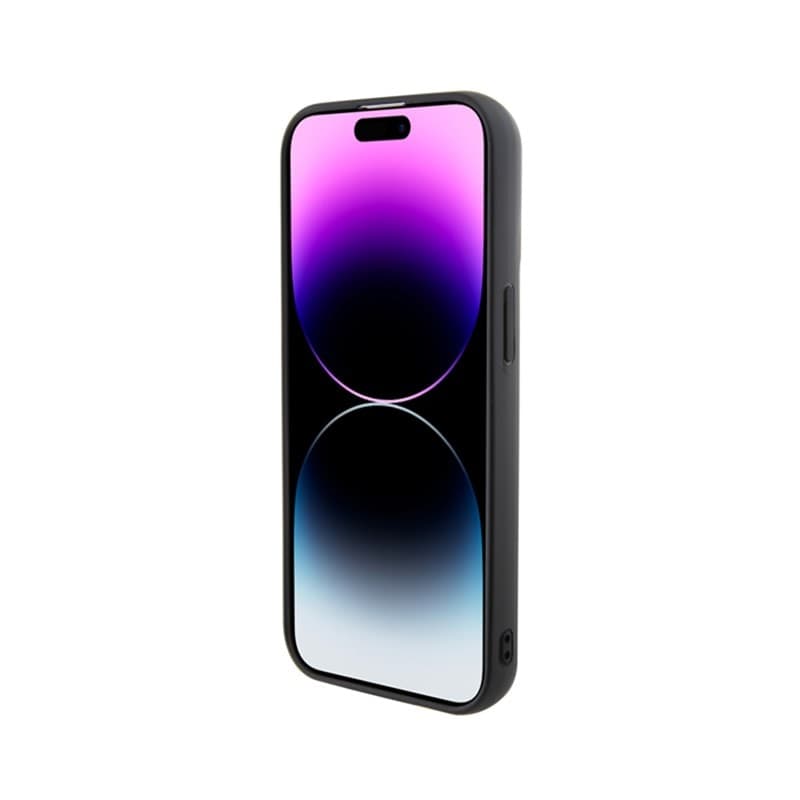 Karl Lagerfeld 3D Rubber Multi Logo - Case for iPhone 15 (black) - 5