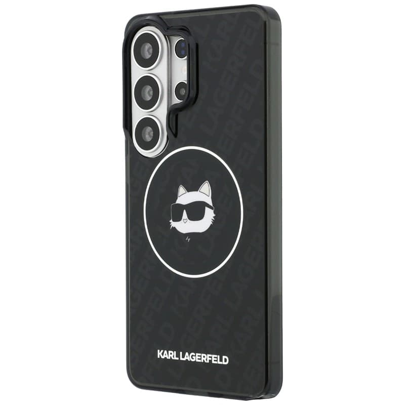 Karl Lagerfeld IML Repeated Choupette MagSafe - Custodia per Samsung Galaxy S26 Ultra (Nero) - 2