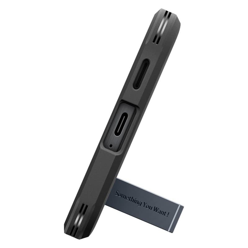 Spigen Tough Armor - Custodia per Samsung Galaxy A57 5G (Ardesia Metallizzata) - 7