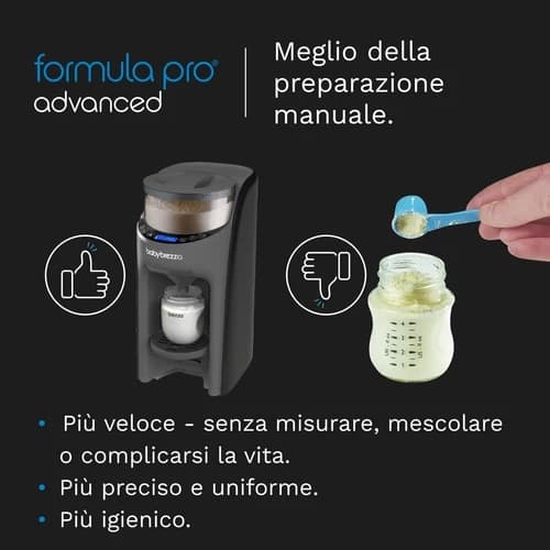 Miscelatore Baby Brezza Formula Pro Advanced Grigio - 7