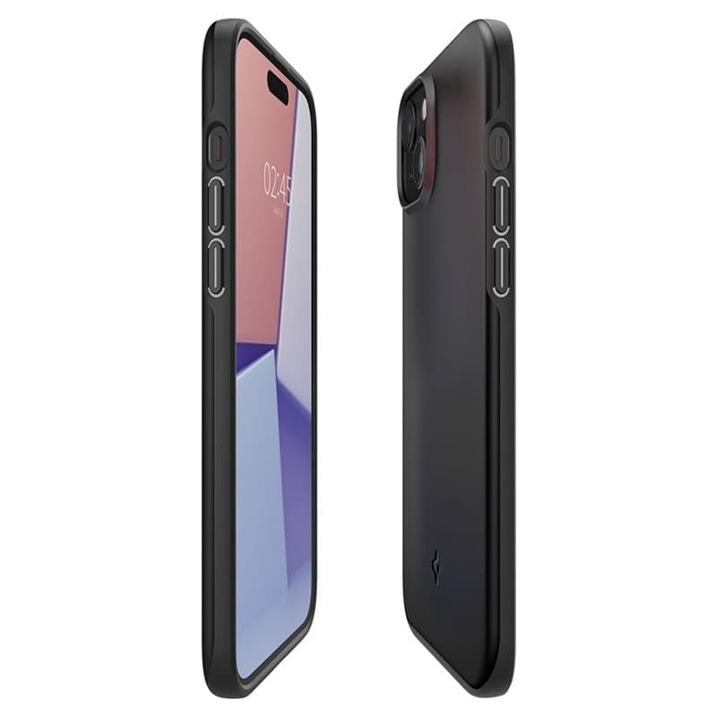 Spigen Thin Fit - Case for iPhone 15 Plus (Black) - 7