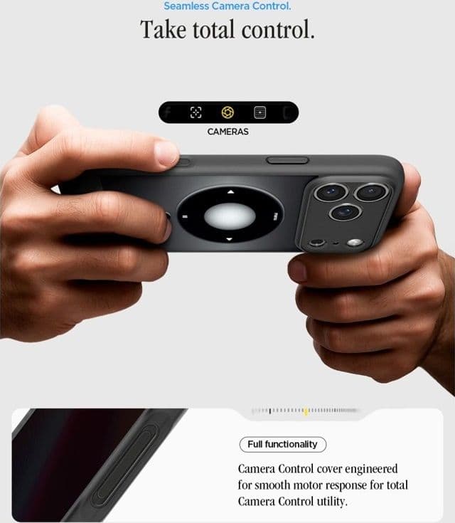 Spigen Ultra Hybrid Mag MagSafe - Custodia per iPhone 18 Pro Max / 17 Pro Max (Nero Classico) - 9