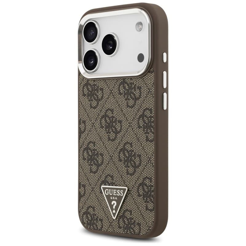 Guess 4G Triangle Logo MagSafe - Case iPhone 17 Pro (brown) - 2