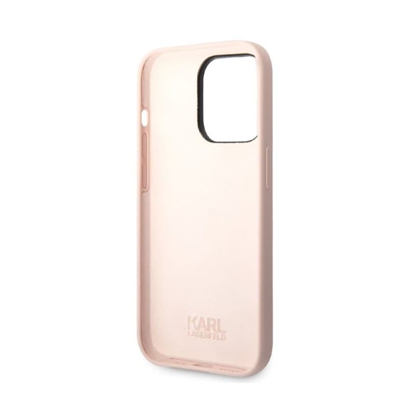 Karl Lagerfeld Silicone NFT Choupette - Case for iPhone 14 Pro Max (Pink) - 7