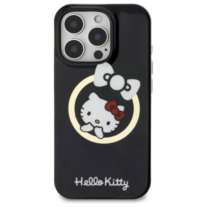 Hello Kitty IML Fun Bow MagSafe - Case for iPhone 16 Pro (black) - 3