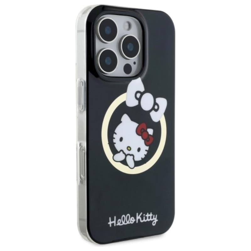 Hello Kitty IML Fun Bow MagSafe - Case for iPhone 16 Pro (black) - 4